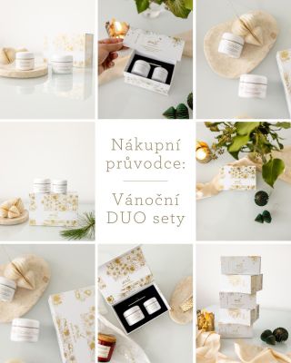 🎁✨ Průvodce vánočními DUO sety je tady! A s ním i vaše malá zkratka k tomu, jak v jediném postu vybrat ideální kosmetický...